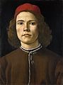 Jauna vīrieša portrets (ap 1480 - 1485)