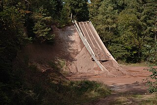 Als Sandgrube, Sandkuhle oder 