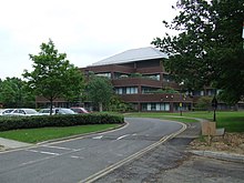 Schlumberger House, the head office of WesternGeco at Gatwick Airport