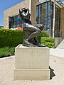 Seated Woman, a sculpture of the goddess Cybele by Auguste Rodin. Located at the B. Gerald Cantor Rodin Sculpture Garden at Stanford University. Right side shown.