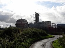 Pile 1 being dismantled in 2018 Sellafield.jpg