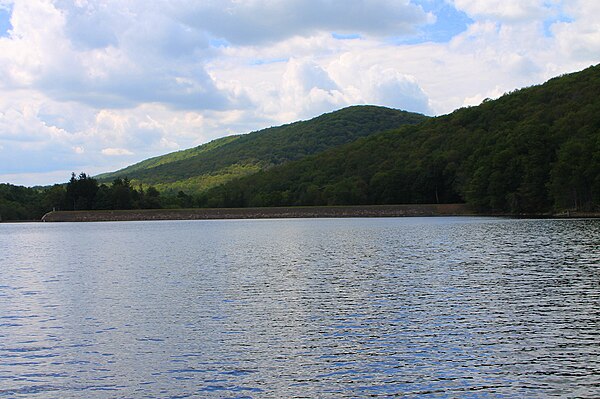 Shamokin Reservoir in Weiser State Forest