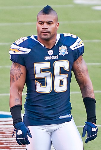 Linebacker Shawne Merriman, taken 12th overall, was a 3-time All-Pro and led the NFL in sacks in 2006.