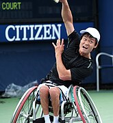 Shingo Kunieda, triple champion paralympique en simple en 2008, 2012 et 2020.