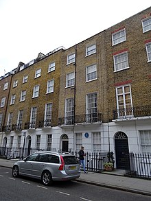 Sidney Bechet's former home in London.