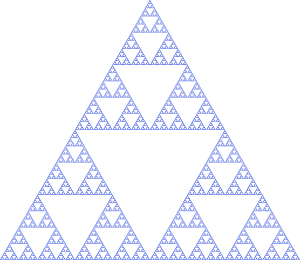 Sierpinski triangle.svg