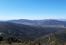 Panorama diurno de la Sierra Modorra