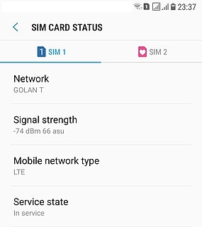 Received signal strength indication