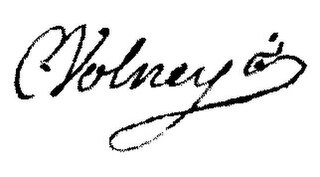 signature de Volney