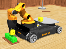 Simulation of a KUKA youBot mounted with a Microsoft Kinect device in Webots Simulation of a KUKA youBot mounted with a Microsoft Kinect device in Webots.png