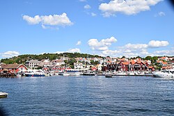 Skjærhalden vuonna 2017.