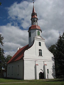 Lugaži kirke i Valka.