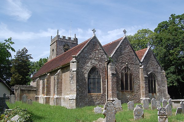 The church from the southeast