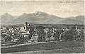 Historická fotografia - Kežmarok a Vysoké Tatry