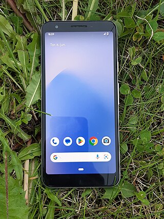 <span class="mw-page-title-main">Pixel 3a</span> 2019 Android smartphone designed by Google
