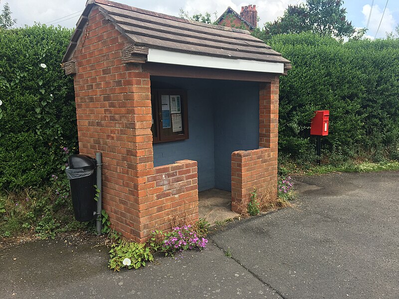 File:Stoke on Tern bus stop.jpg