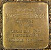 Stolperstein Bornstrasse 25 (Nanny Feilmann), Hamburg-Rotherbaum.JPG