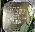 Paula Landeck, Friedrichsberger Straße 7, Berlin-Friedrichshain, Deutschland