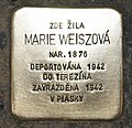 Stumbling block for Marie Weiszova.JPG