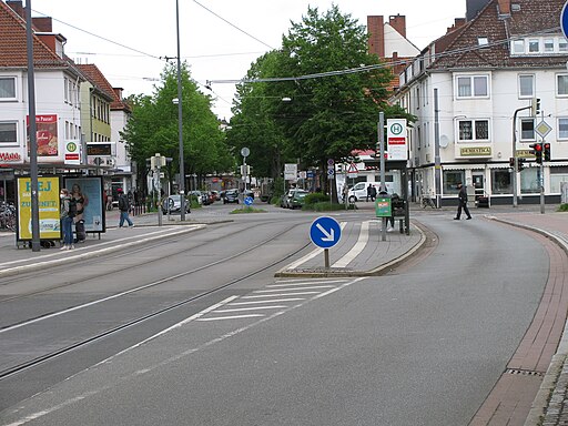 Straßenbahnhaltestelle Wartburgstraße, 2, Westend, Bremen