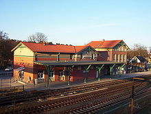 Bahnhof Strausberg (März 2005)