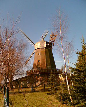 Stroiter Mühle, Rückseite