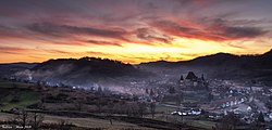 Skyline of Biertan