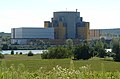 Not as good image quality, but the view shows more of the reactor building, which I think is the most interesting building of the reactor facility.