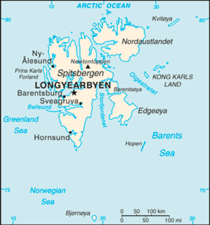 Svalbard (Norway) CIA map.gif