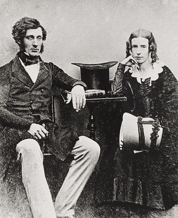 Thomas Sutcliffe Mort and his first wife, Theresa, photographed c. 1847
