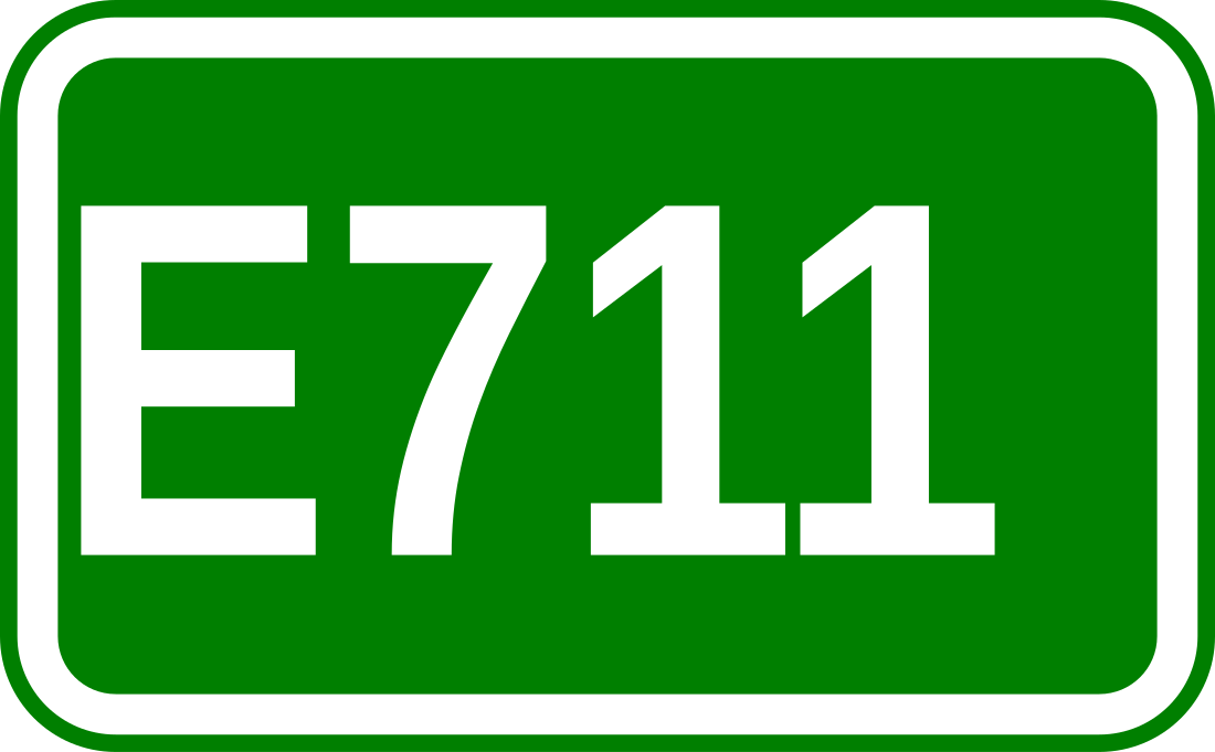 European route E711