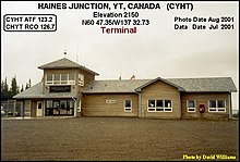 Terminal, Haines Junction aeroporti, Yukon 2.jpg