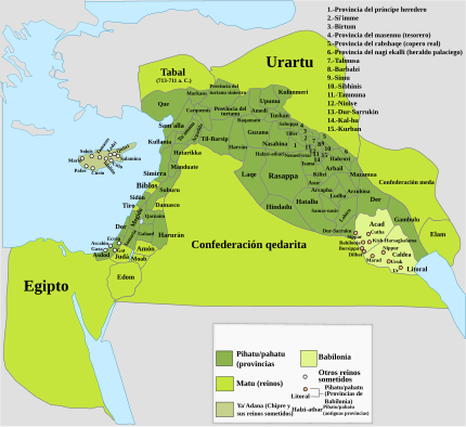 Imperio Neoasirio: Situación, Historia, Tiglath-Pileser III, 744-727 a. C.