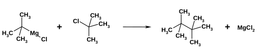 Synthese von Tetramethylbutan