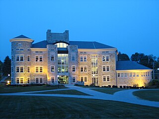 The Burnett Center Academic building at Washington & Jefferson College