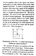 Left: The original Arabic print manuscript of the Book of Algebra by Al-Khwārizmī. Right: A page from The Algebra of Al-Khwarizmi by Fredrick Rosen, in English.