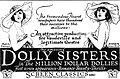 Werbung für den Film The Million Dollar Dollies