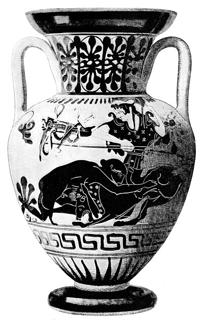 Herakles and the Lion of Nemea