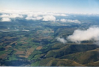 An aerial view of the Ochil Fault The Ochil Fault - geograph.org.uk - 723997.jpg