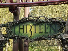 Logo de Thirteen à Alton Towers