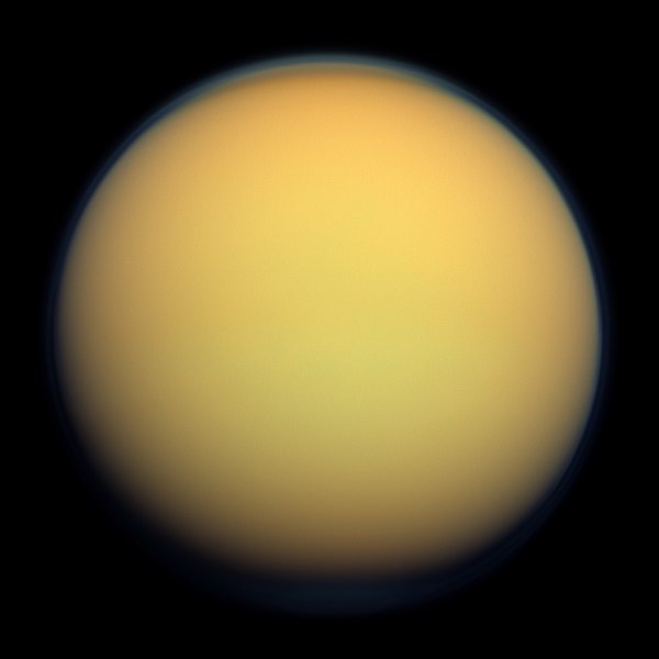 Image: Titan in true color