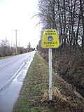 Township of Langley Pioneer Marker for Topham Road on 216th St