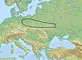 Cultura Trzciniec (cca. 1600–1200 î.Hr.), posibil de origine proto-slavă
