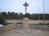 Monument at the site where Guillem and Ramon Montcada died in combat, now part of the Paseo Calvia network, near the present tourist resort of Palmanova. Tumba de Los Montcada-Mallorca-rafax.jpg