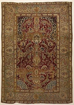 Turkish - Prayer Rug with Floral and Ornamental Designs - Walters 814 (2)