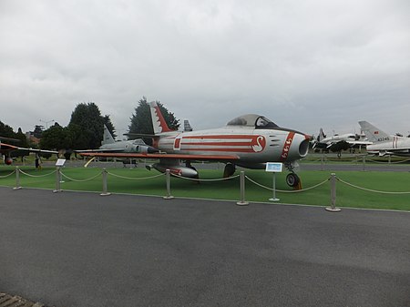 Turkish Air Force North American F-86F Sabre, Istanbul Aviation Museum.JPG