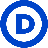 U.S. Democratic Party logo (transparent).svg