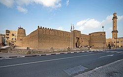 Pevnost Al Fahidi, ve které se muzeum nachází