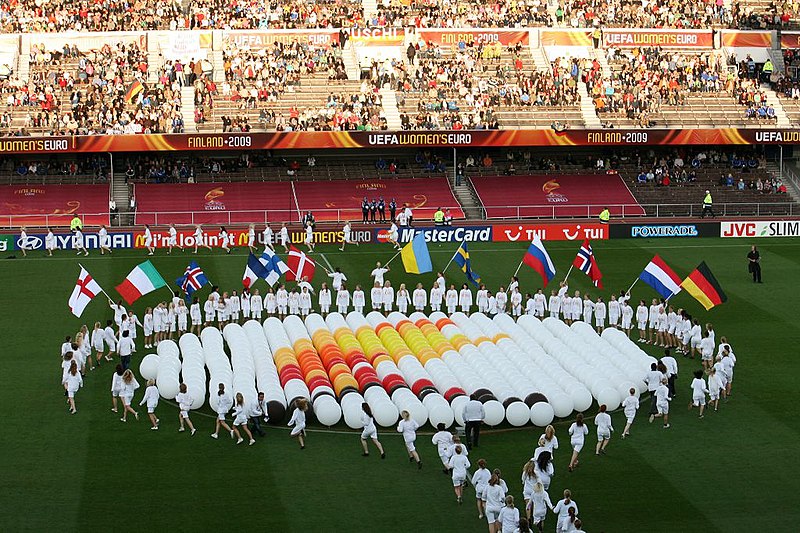 File:UEFA Women's Euro 2009 final (ceremony before the match).jpg