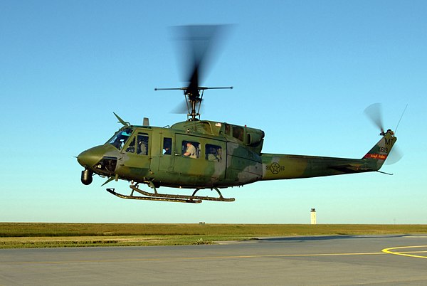 UH-1N of the 54th Helicopter Sqn at Minot Air Force Base in 2005